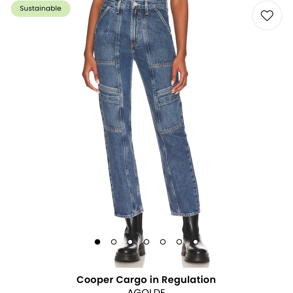 AGOLDE cooper cargo pants in Regulation